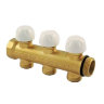 Коллектор с термостатическими клапанами TIEMME 1" 04D 3/4"(18) INT=50 (3040010)