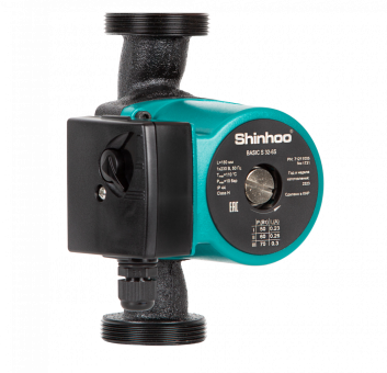 Насос циркуляционный с мокрым ротором Shinhoo BASIC S 32-6S 180мм