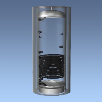 Буферная емкость для системы отопления Hajdu AQ PT C - 1500л. (AQ PT 1500C)