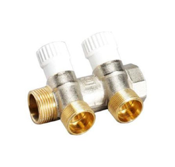 Коллектор LUXOR 2-х ходовой коллектор с перекрывающими кранами CP 452 G1xG3/4 EK (68513502)