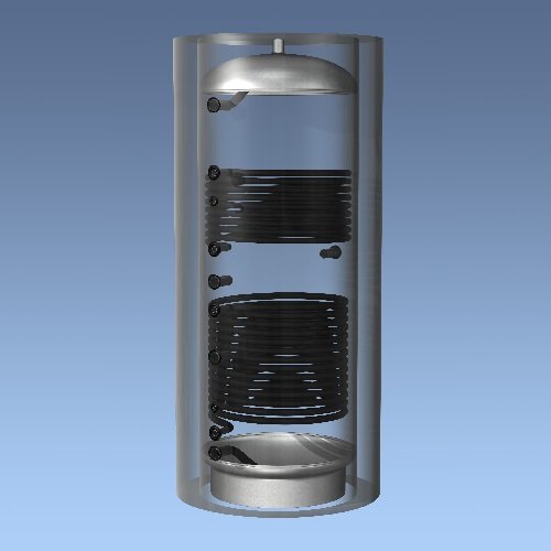 Буферная емкость для системы отопления Hajdu AQ PT C2 - 1000л. (AQ PT 1000C2) в Новосибирске