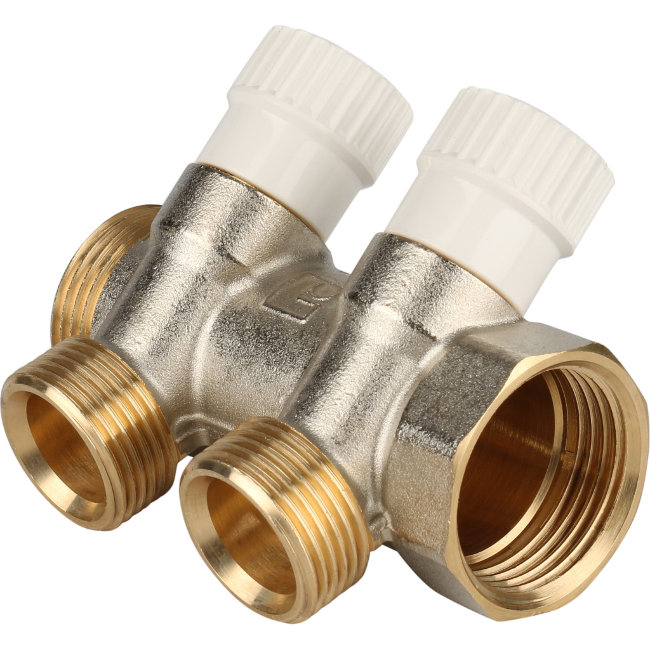 Коллектор распределительный STOUT 1", 2 отвода 3/4"ЕК (SMB 6851 013402) в Новосибирске Коллектор распределительный STOUT 1", 2 отвода 3/4"ЕК (SMB 6851 013402) в Новосибирске