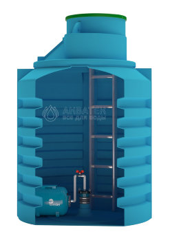 Кессон 3м3 (для обсадной трубы 125-133 мм), Aquatech (Акватек)