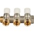 Коллектор распределительный STOUT 3/4", 3 отвода 3/4"ЕК (SMB 6851 343403) в Новосибирске