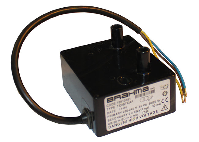 Трансформатор поджига BRAHMA TC2ST CAF (заменен на 0005020044+0005130111) арт. 5020033 (3-19-5040X) в Новосибирске Трансформатор поджига BRAHMA TC2ST CAF (заменен на 0005020044+0005130111) арт. 5020033 (3-19-5040X) в Новосибирске