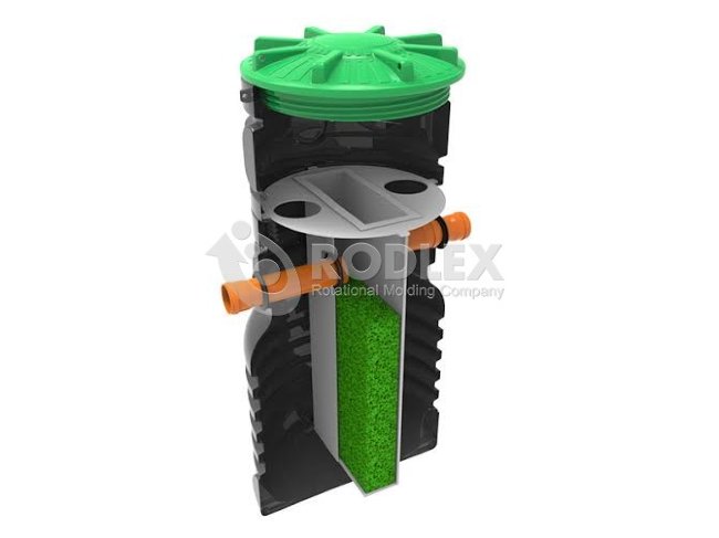 Cептик BIOBOX 1 c биофильтром для 1-2 человек, бани в Новосибирске Cептик BIOBOX 1 c биофильтром для 1-2 человек, бани в Новосибирске
