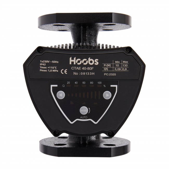 Насос циркуляционный Hoobs CTAE 40-80F 220мм 130Вт (фланец) Насос циркуляционный Hoobs CTAE 40-80F 220мм 130Вт (фланец)