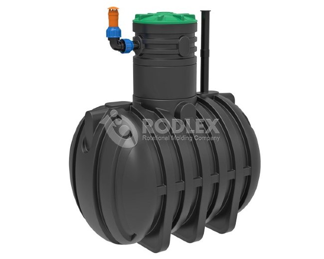 Емкость для дизельного топлива RODLEX 5000 литров с колодцем обслуживания в Новосибирске