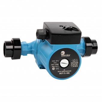 Насос Wester WCP 25-40G (с гайками) Насос Wester WCP 25-40G (с гайками)