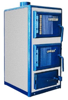 Угольный котёл Unilux КУВ-35, на 300-350 м2 (с кожухом) Угольный котёл Unilux КУВ-35, на 300-350 м2 (с кожухом)