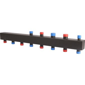 Коллектор 4(5) выхода распределительный ROMMER 1х1 1/4" (RDG-0016-004045)