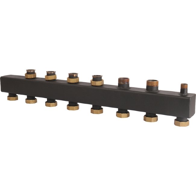 Коллектор 4(6) выхода распределительный ROMMER 1 1/2" (RDG-0017-004046) в Новосибирске Коллектор 4(6) выхода распределительный ROMMER 1 1/2" (RDG-0017-004046) в Новосибирске