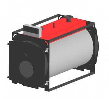 Котел стальной жаротрубный TEPLOFOR D200 для горелок на газе и жидком топливе