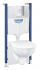 Система инсталляции GROHE QuickFix Solido 5 в 1 для подвесного унитаза, альпин-белый Система инсталляции GROHE QuickFix Solido 5 в 1 для подвесного унитаза, альпин-белый
