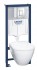 Инсталляция для унитаза 4 в 1 GROHE Solido Perfect с подвесным унитазом Инсталляция для унитаза 4 в 1 GROHE Solido Perfect с подвесным унитазом