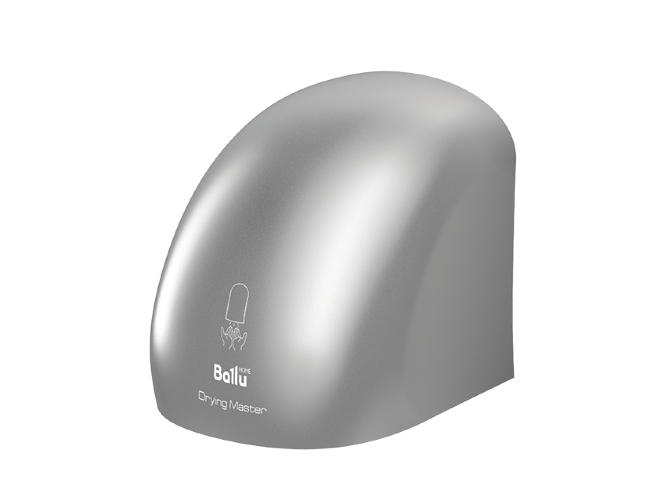 Сушилка для рук электрическая Ballu BAHD-2000DM SILVER в Новосибирске Сушилка для рук электрическая Ballu BAHD-2000DM SILVER в Новосибирске