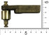 Штанга гидропривода воздушной заслонки в сборе арт. 14256 (3-18-1707) в Новосибирске