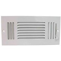 Решетка приточная белая 250x100 в Новосибирске