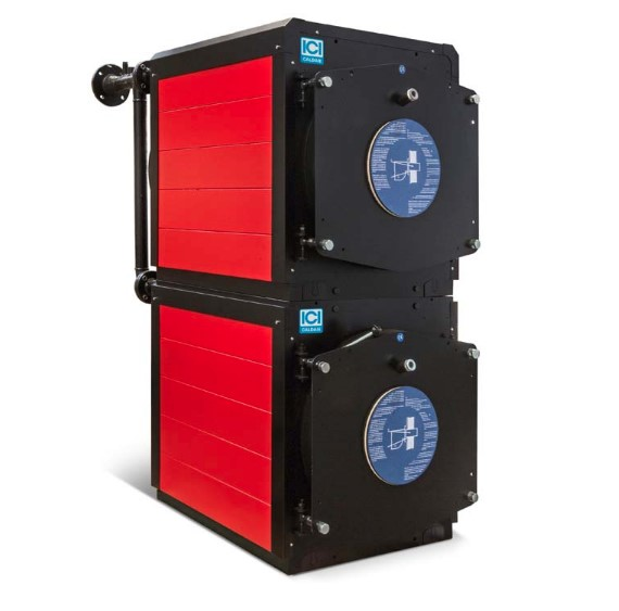Водогрейный котел ICI Caldaie REX DUAL 80 вертикальный Водогрейный котел ICI Caldaie REX DUAL 80 вертикальный