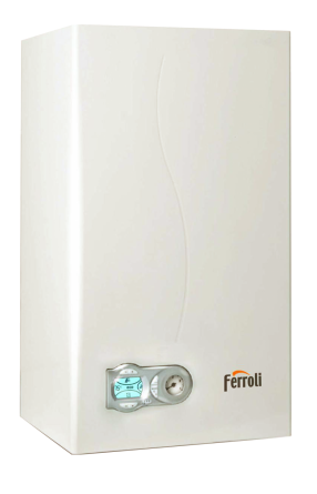 Настенный газовый котел Ferroli Fortuna H F 13 + Термостат