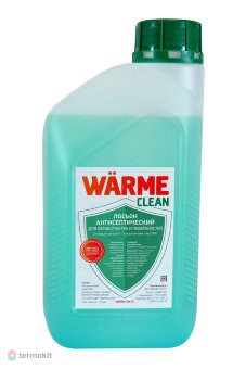 Антибактериальный лосьон WARME Clean, 1 л. (для обработки рук и поверхностей)