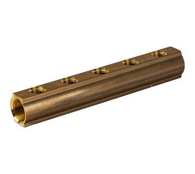 Коллектор 5 выходов LUXOR CD 457/5 1'' x1/2 15022105 (68550705) в Новосибирске