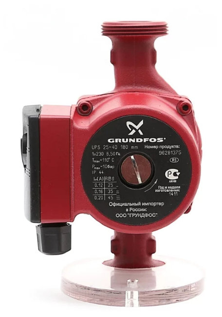 Циркуляционный насос Grundfos UPS 25-40 (96281375) в Новосибирске