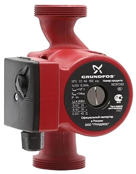Циркуляционный насос Grundfos UPS 32-40 (96281389) в Новосибирске