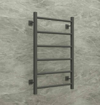 Полотенцесушитель стальн. X Steel (лесенка) W=500, H=600 (6 перекладин) 1/2"в.р. ТЕРМО ДИЗАИН