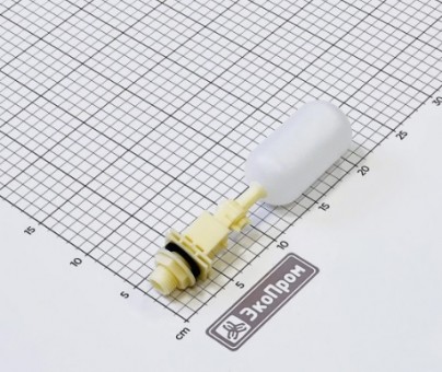 Поплавковый клапан G1/2 пластик овал, L=208 мм