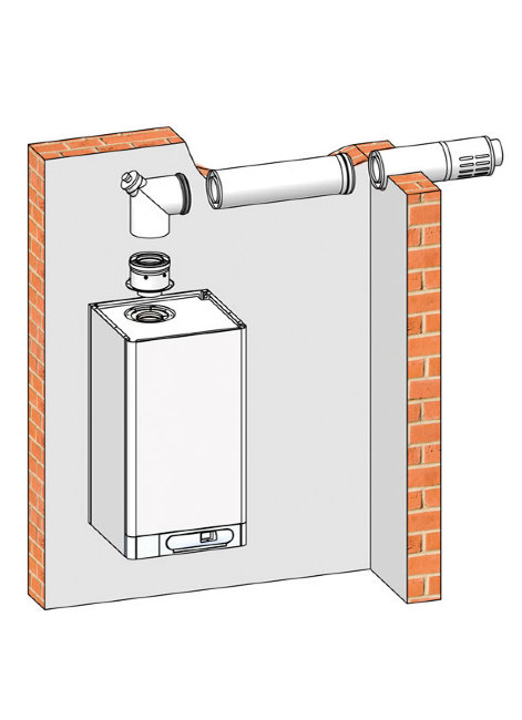 Дымоудаление THERM ø 110/160 в Новосибирске Дымоудаление THERM ø 110/160 в Новосибирске