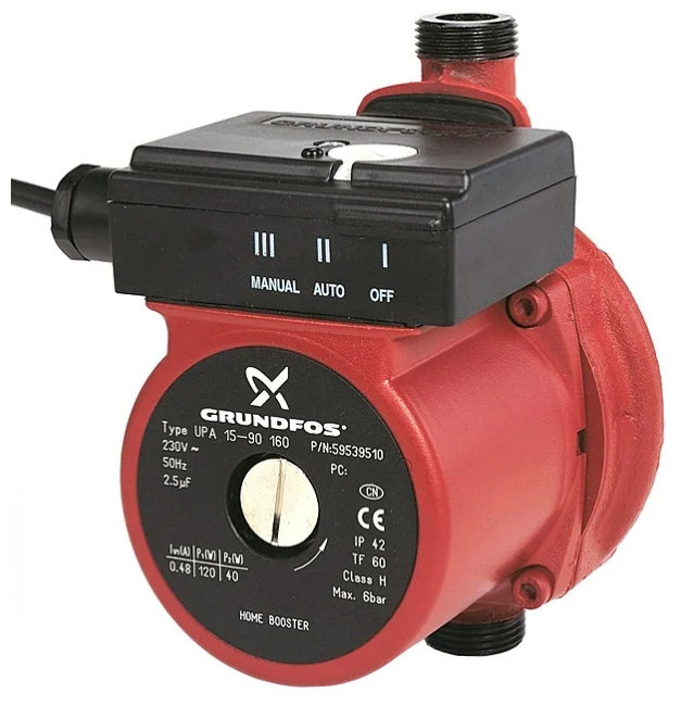 Циркуляционный насос Grundfos UPA 15-90 (59539512) в Новосибирске