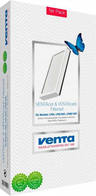Фильтр 2 в 1 - VENTAcel с угольным фильтром для LP60\LPH60\AP902\AH902 (0,1 мкм) в Новосибирске Фильтр 2 в 1 - VENTAcel с угольным фильтром для LP60\LPH60\AP902\AH902 (0,1 мкм) в Новосибирске
