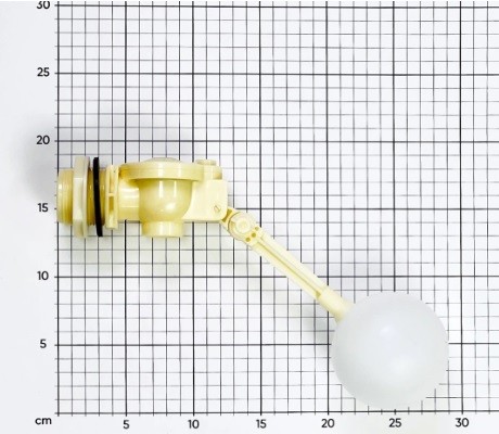 Поплавковый клапан G1 1/4 пластик шар, L= 311 мм в Новосибирске