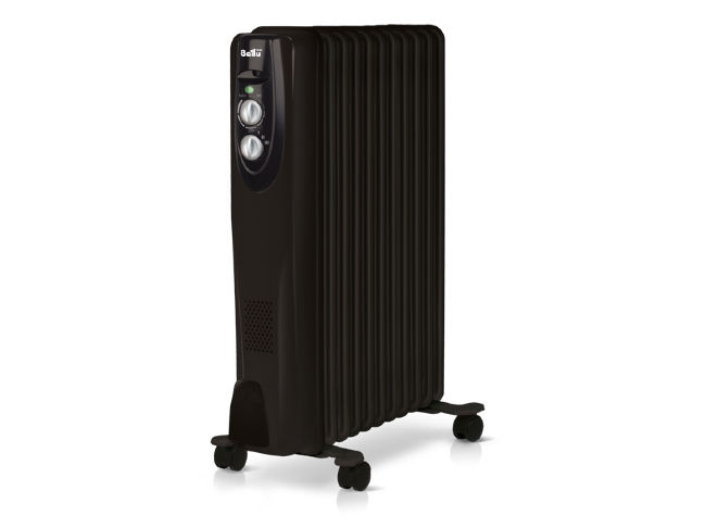 Масляный радиатор Ballu Classic black BOH/CL-11BRN 2200 (11 секций) в Новосибирске Масляный радиатор Ballu Classic black BOH/CL-11BRN 2200 (11 секций) в Новосибирске